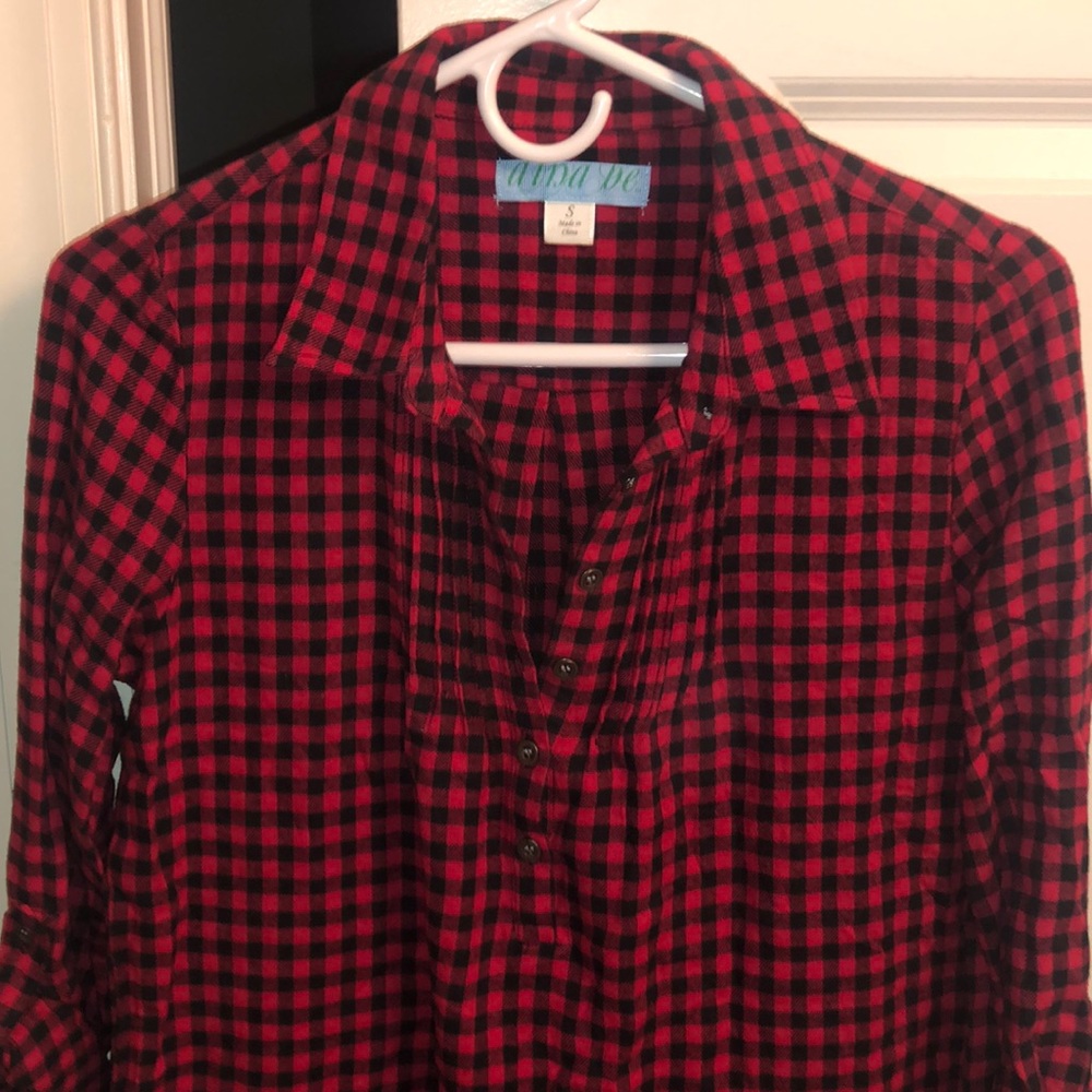 Fall Flannel Dress - adjustable cinching and pockets!